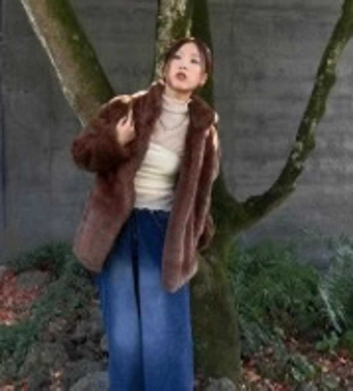 브라운 테디베어 퍼 자켓  상품이미지2