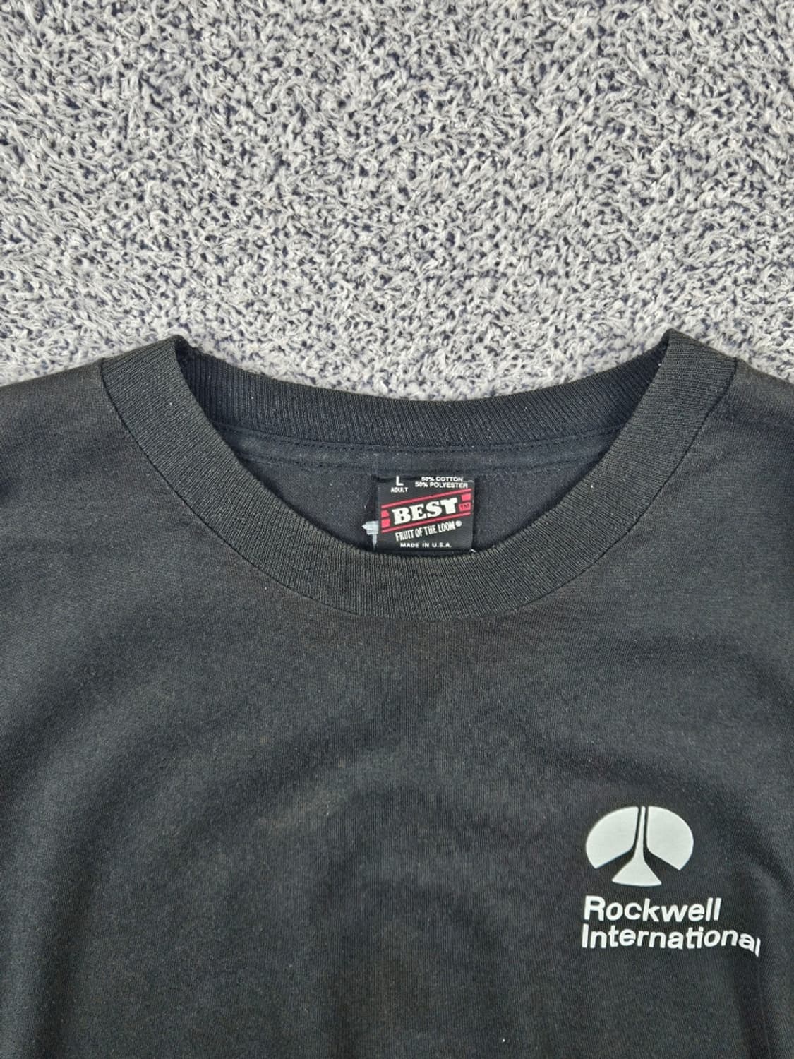 90's USA 프룻오브더룸 로크웰 롱 슬리브 ( L ) / 11390 상품이미지6