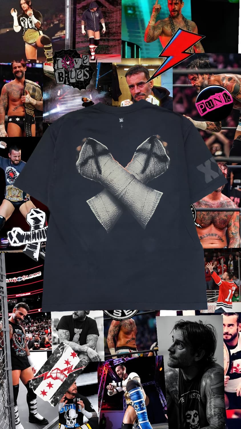 Cactus Jack x WWE 반팔 XL 상품이미지1