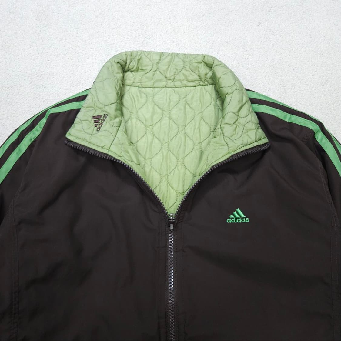 아디다스 리버시블 져지 점퍼 초코브라운 상품이미지4