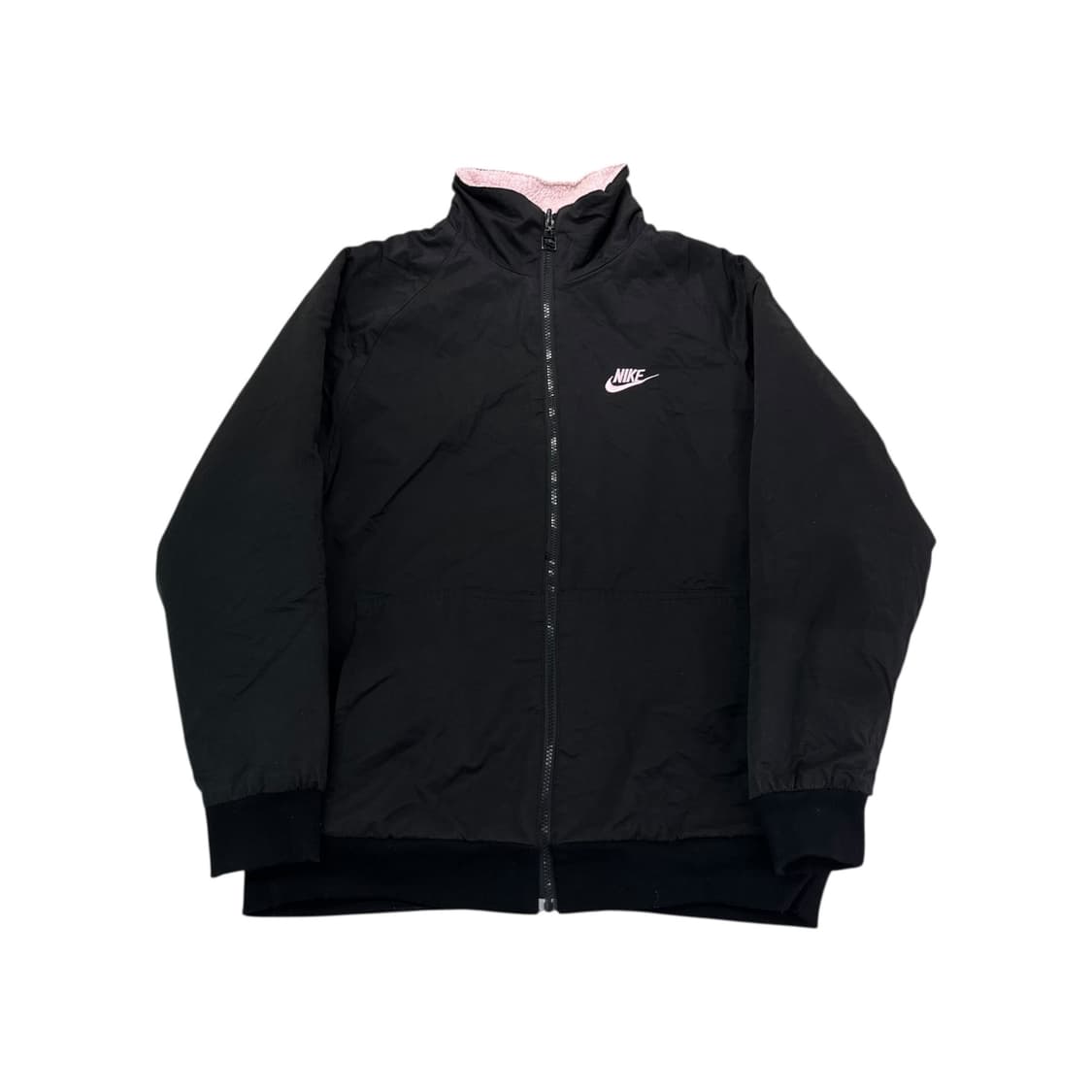 100 나이키 리버시블 양면 양털 핑크 플리스 자켓 상품이미지2
