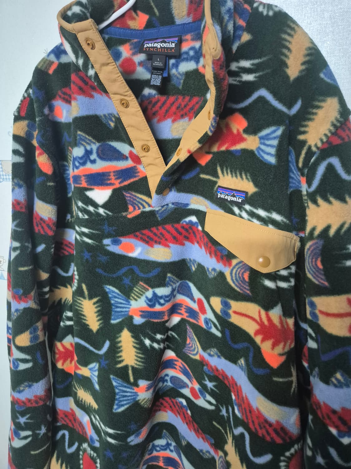 25FW 파타고니아 라이트웨이트 신칠라 살몬 에너지 상품이미지2