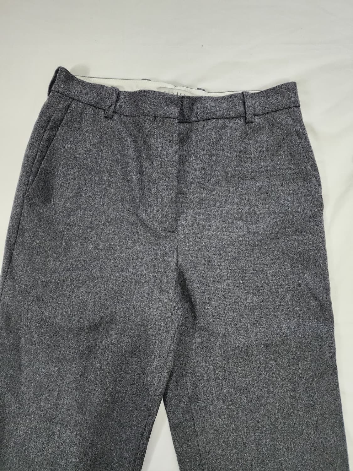 산드로 우먼 그레이 슬랙스 상품이미지3