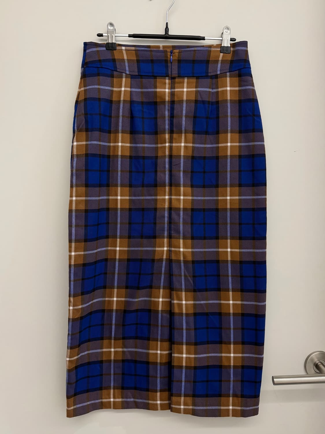 빈티지 체크 롱 스커트 상품이미지8