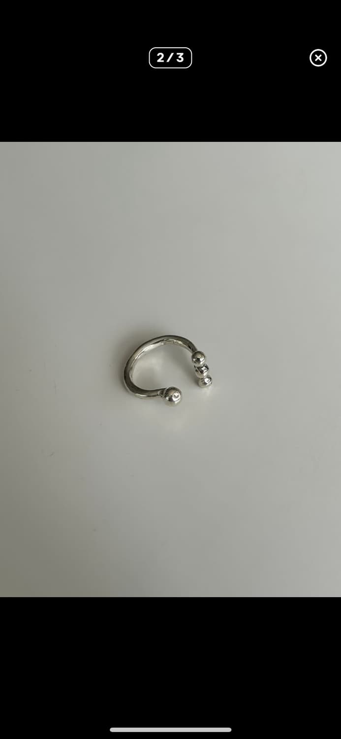 마지막재고🛫 CUCHARA CHICOS MELT STERING RING 상품이미지2