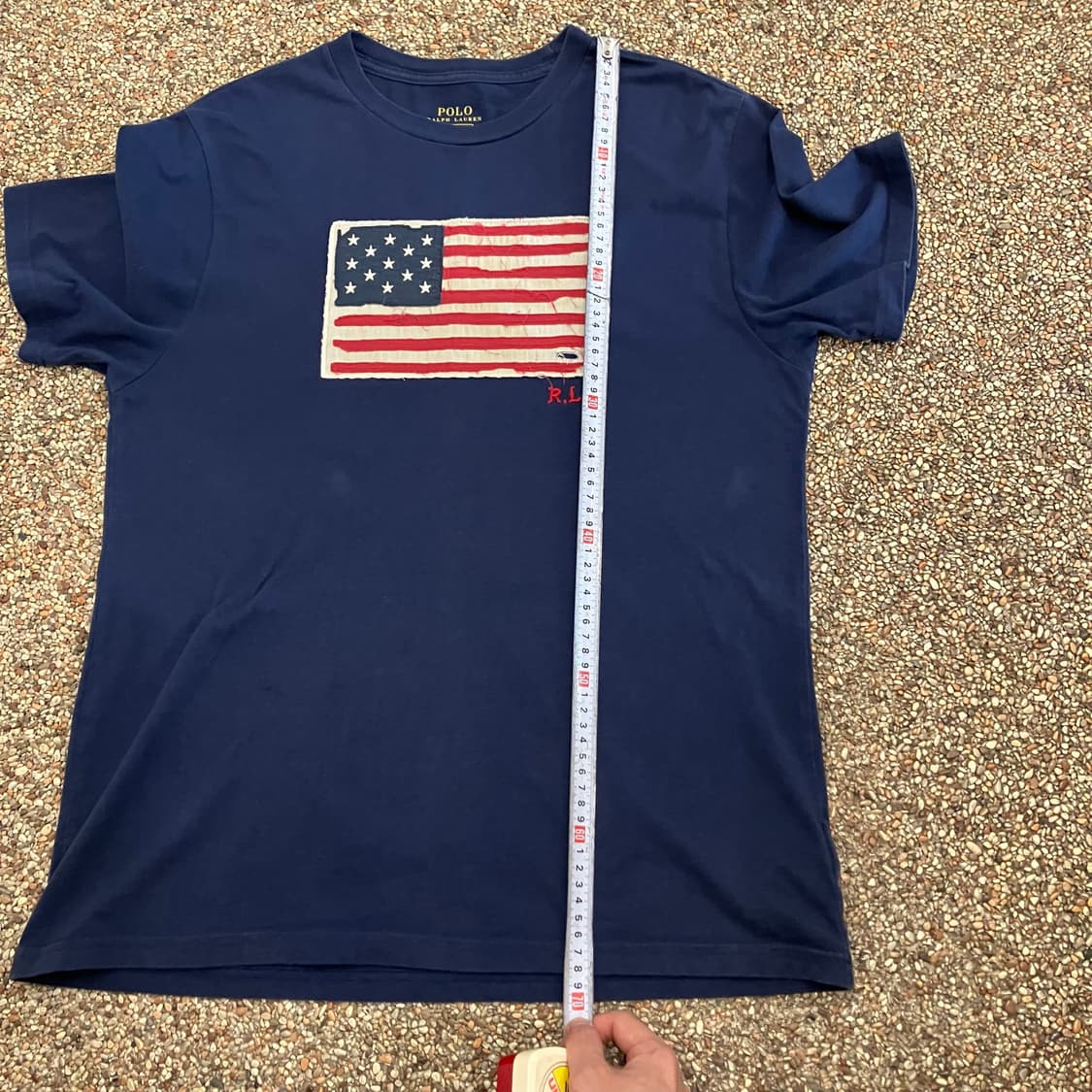 114 폴로 성조기 반팔 네이비 상품이미지5