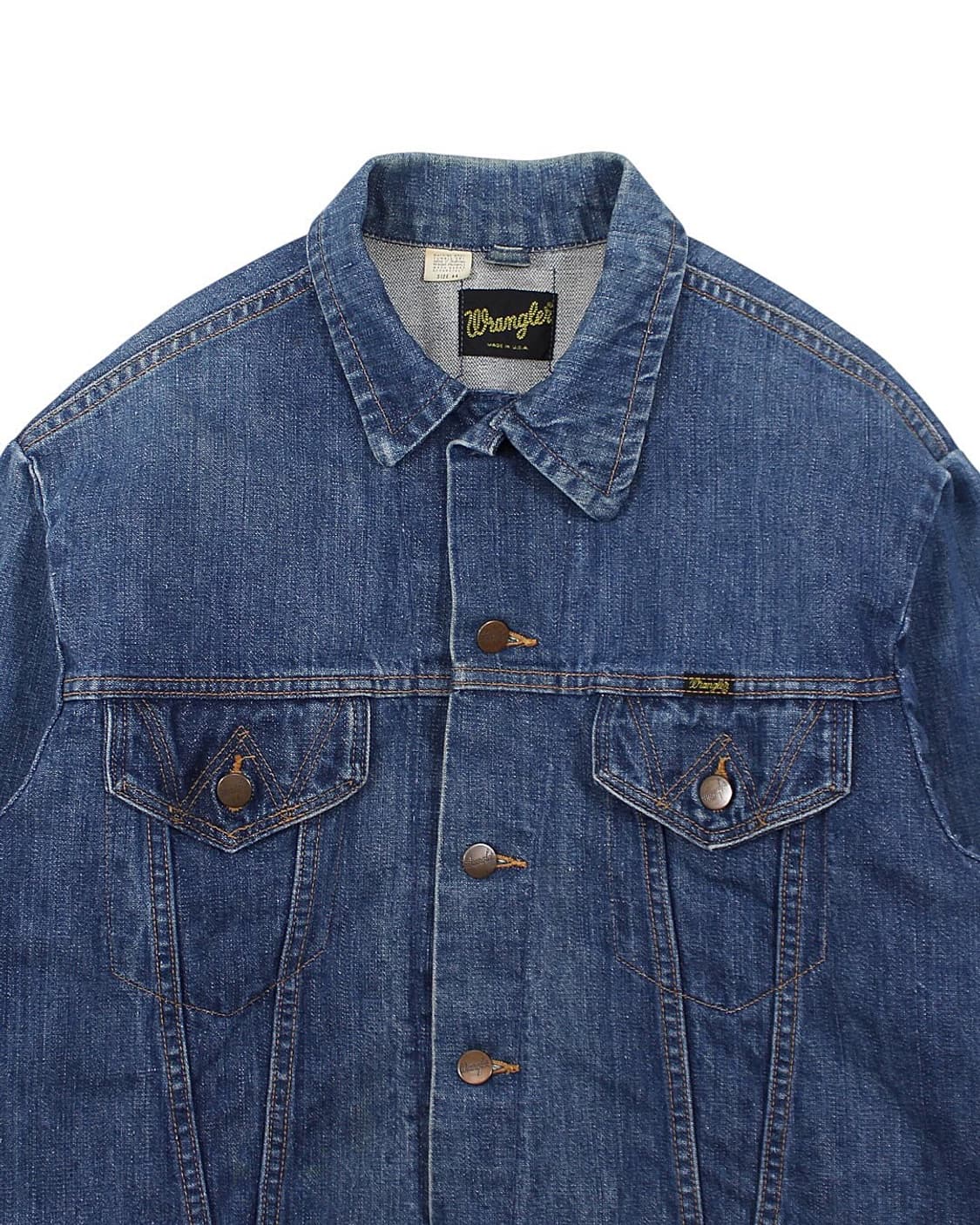 1970s USA 랭글러 127MJ 데님 자켓 빈티지 미국제 상품이미지4