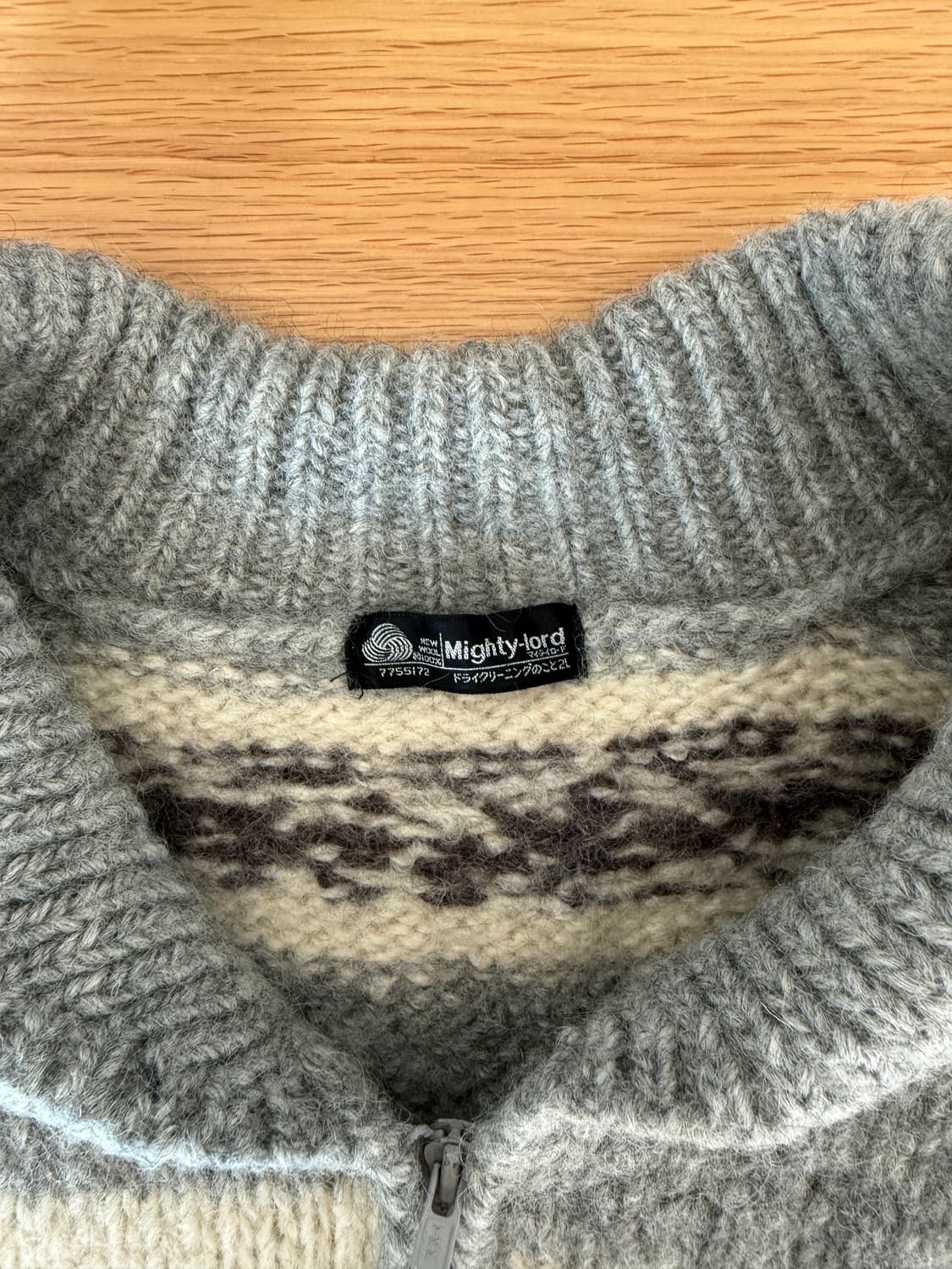 Pre owned 울 코위찬(울마크) 상품이미지6