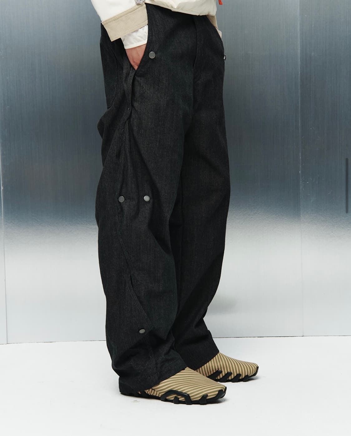 산산기어 DENIM WAVE PANTS(다크인디고) 4size 상품이미지2