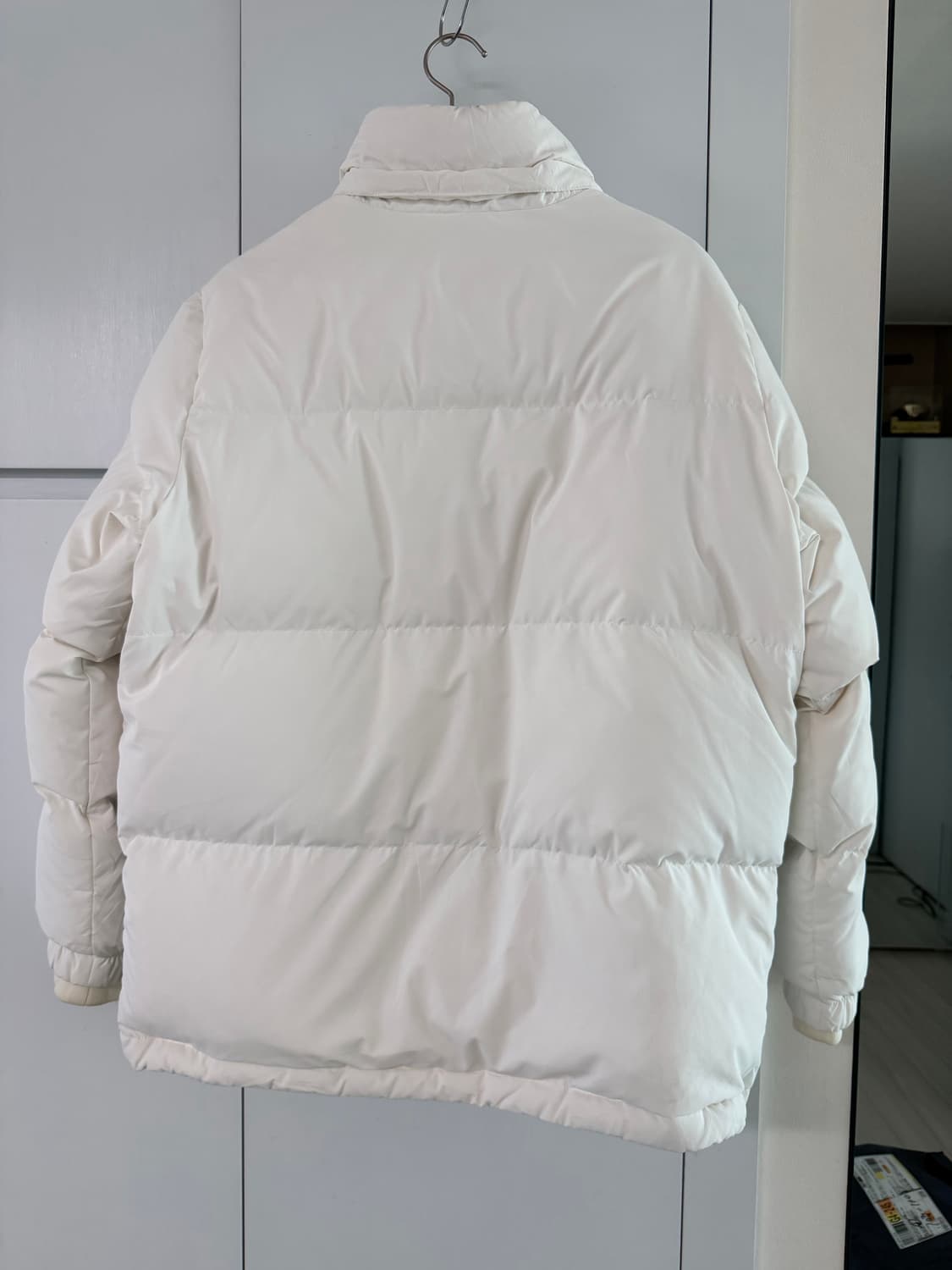 라코스테 패딩 화이트 M 상품이미지2