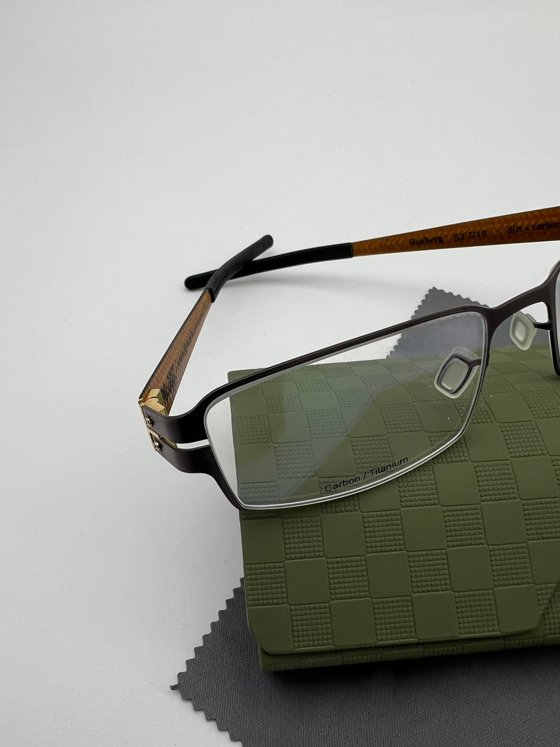 블락 BLAC 메탈 직사각 안경 Rosberg 상품이미지4