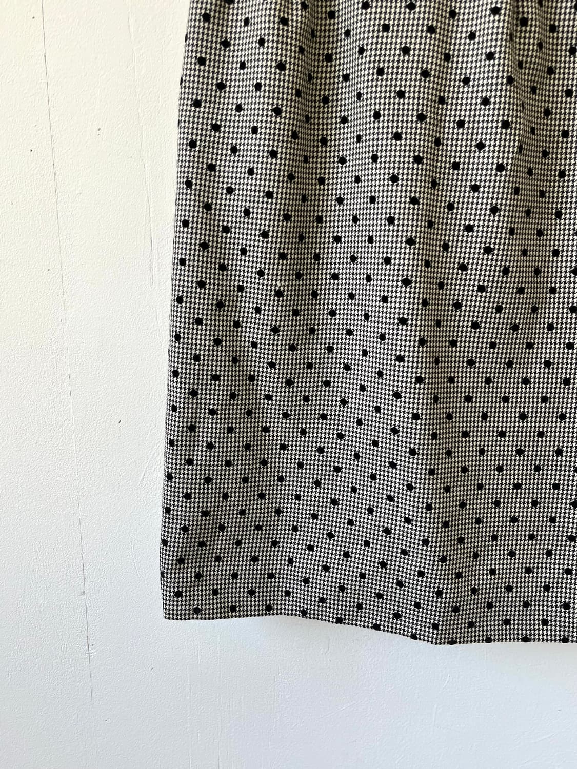 Japan Vtg 도트 미디스커트 상품이미지2