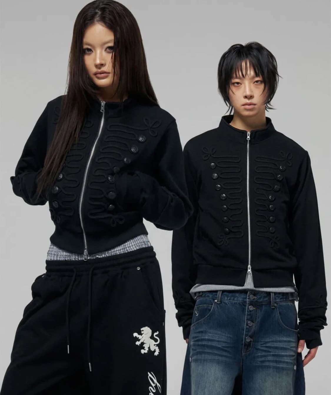 HUSSAR TRACK TOP BLACK 상품이미지1