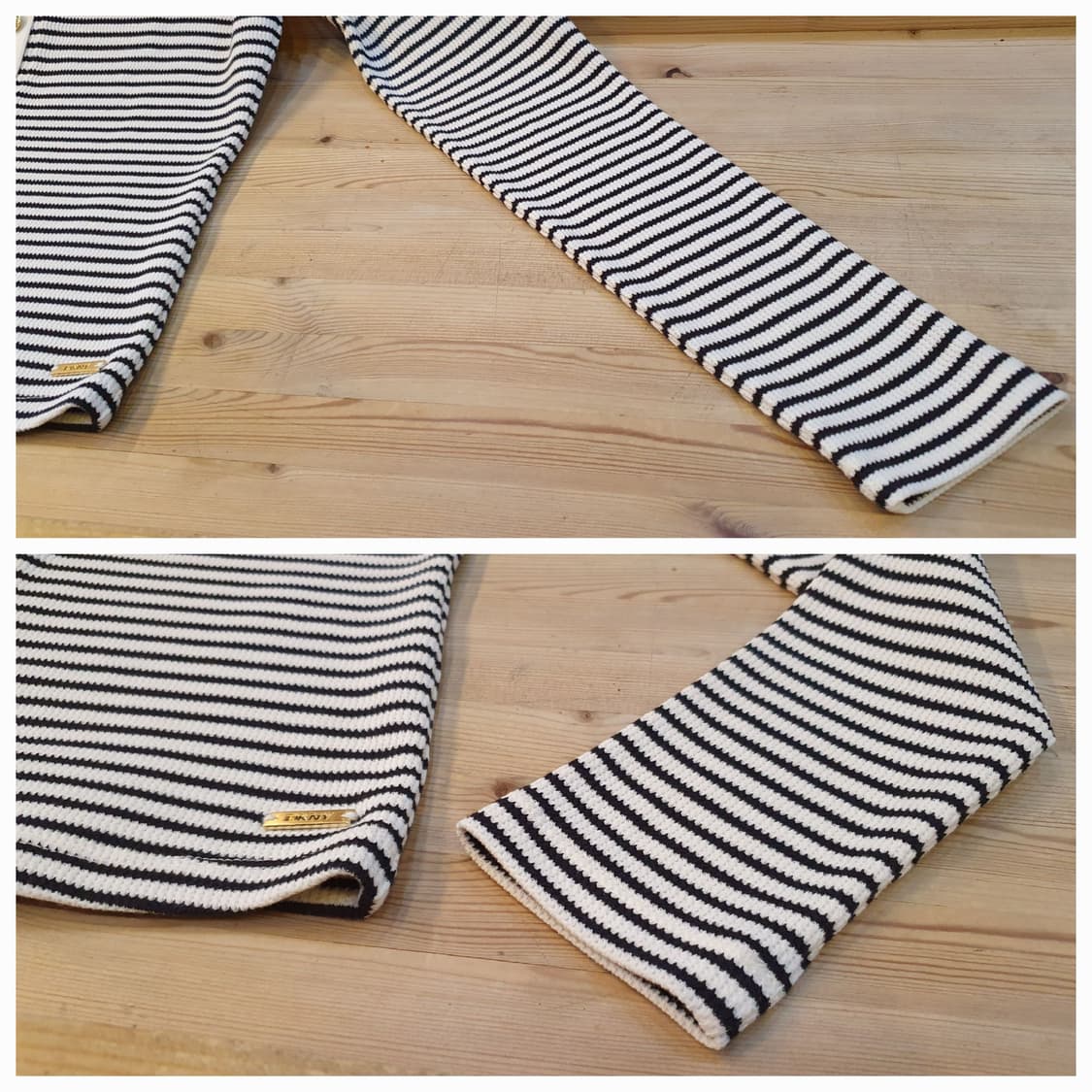 (새상품)55.DKNY 크롭 라운드니트  상품이미지5