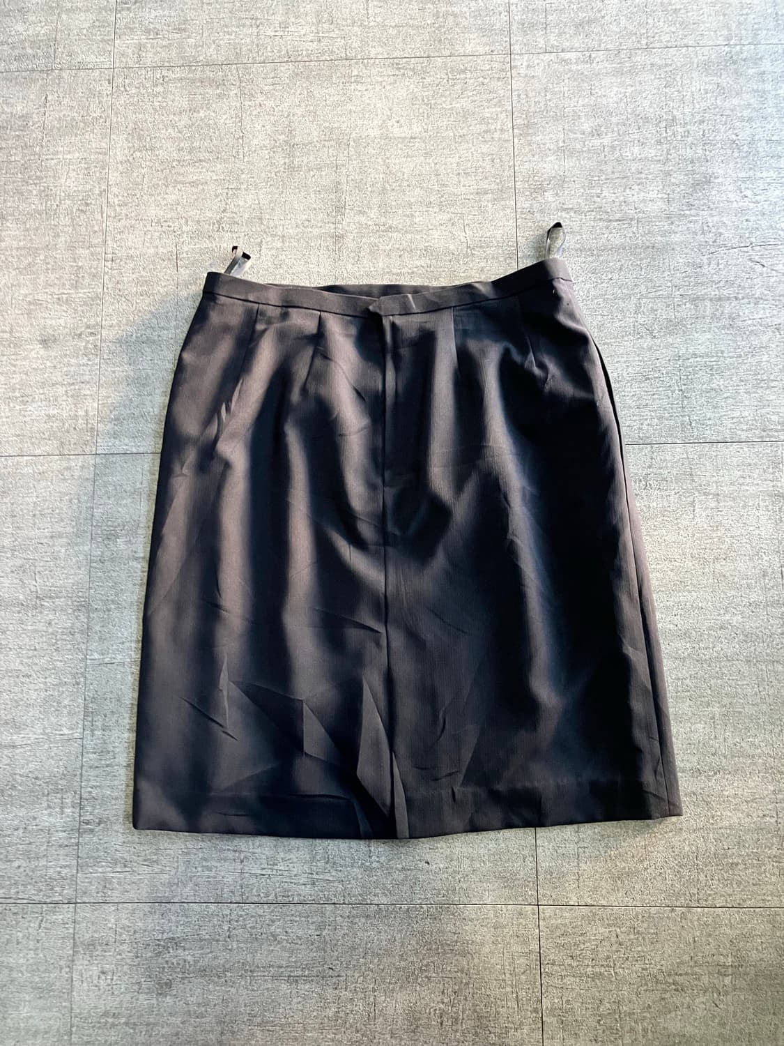 일본빈티지 핀터깔y2k 달천깔페어리 오피스 H라인 미디스커트 상품이미지1