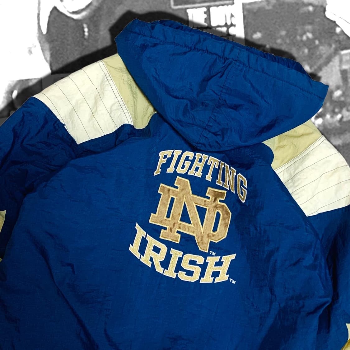 Starter 스타터 노트르담 파이팅 아이리쉬 아노락 상품이미지6