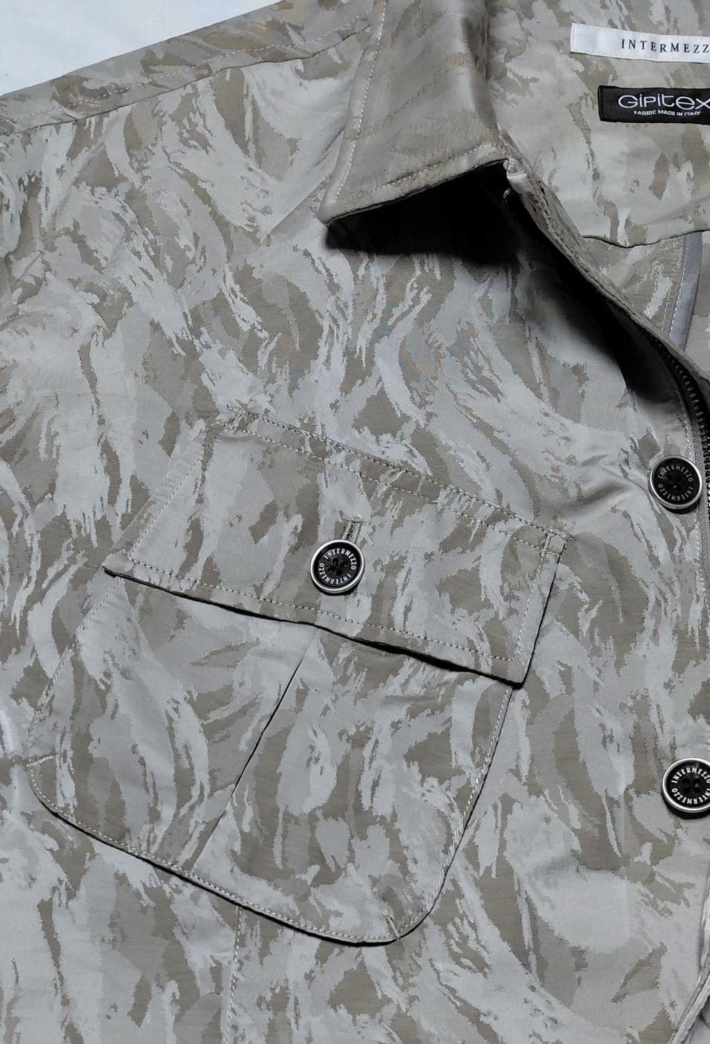 [Gipitex 이탈리아 원단] 인터메조 카모 사파리 재킷 (110) 상품이미지3