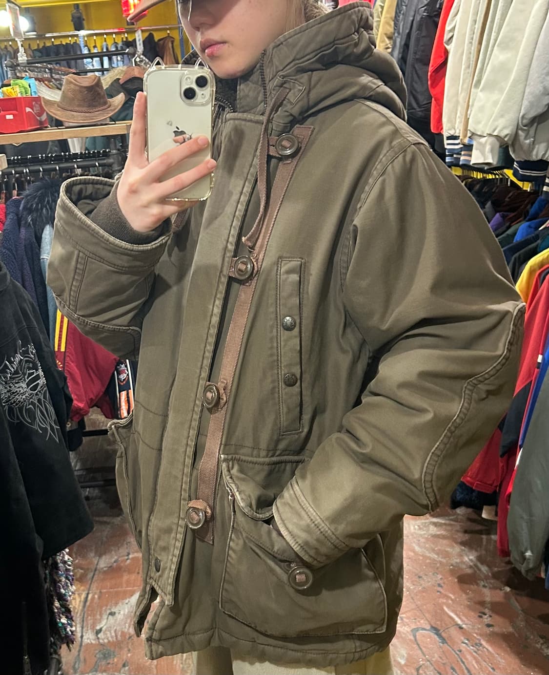 [HI] 폴로진스 패딩 브라운 상품이미지4