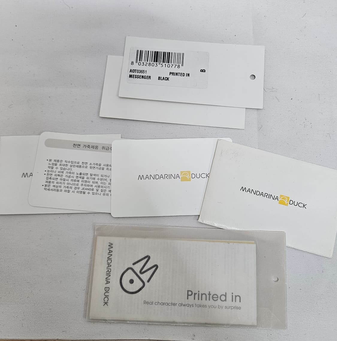 만다리나덕 리얼레더 크로스백 상품이미지8