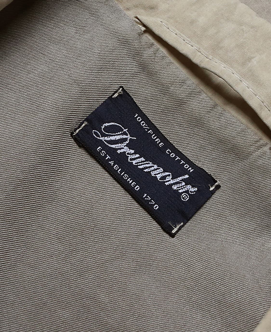 드루모어 [Drumohr] 가먼트 빈티지 이태리 필드 자켓 이탈리아 야상 상품이미지9