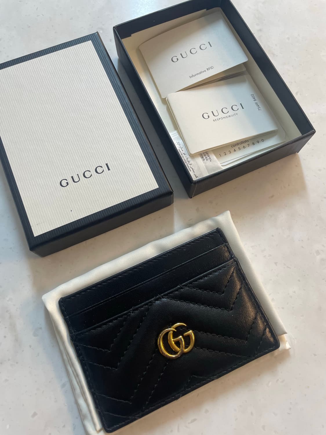 구찌 마몽 카드지갑 정품 풀구성 상품이미지2