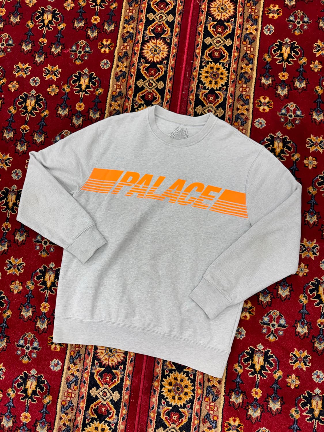 팔라스 오렌지 로고 맨투맨 L 상품이미지4