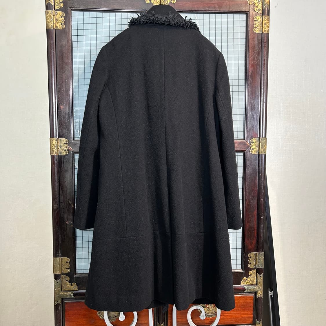 예악중)이세이 미야케 haat 퍼 트리밍 울 코트 상품이미지4