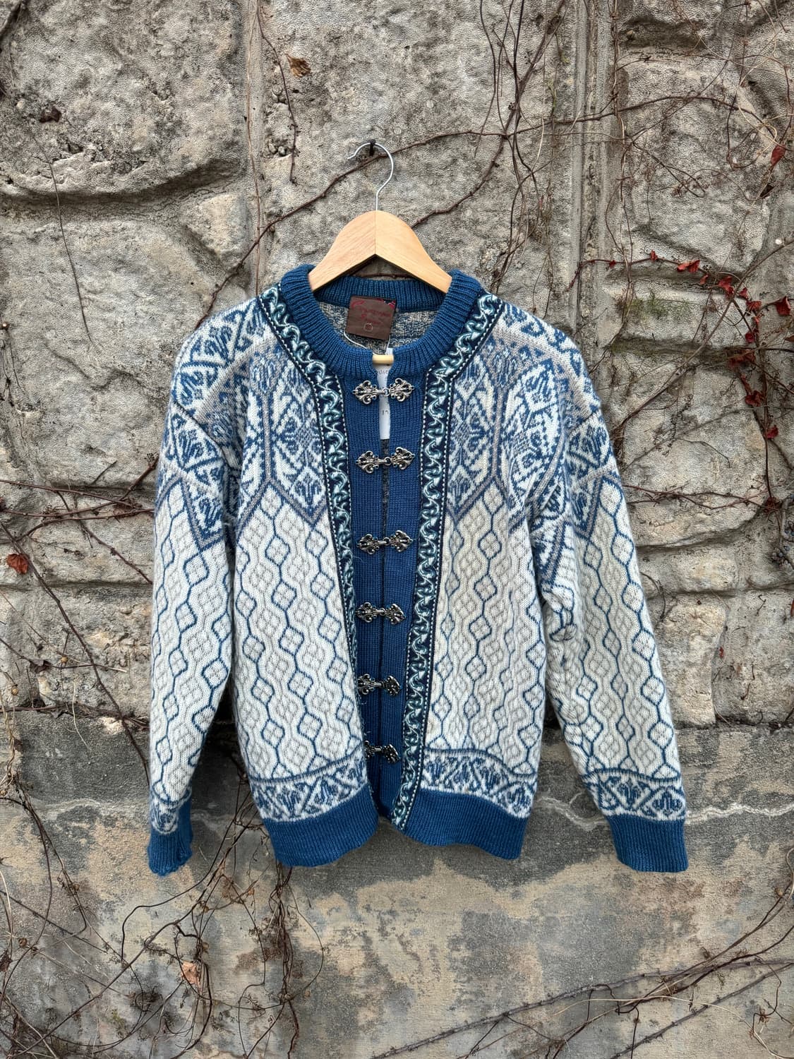 크리스티나 스웨터 빈티지 버클 가디건 니트 xl 상품이미지1