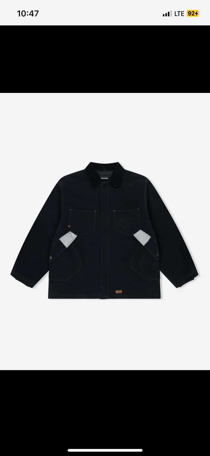 예스아이씨 헤비 워크 자켓 블랙 M사이즈 상품이미지1