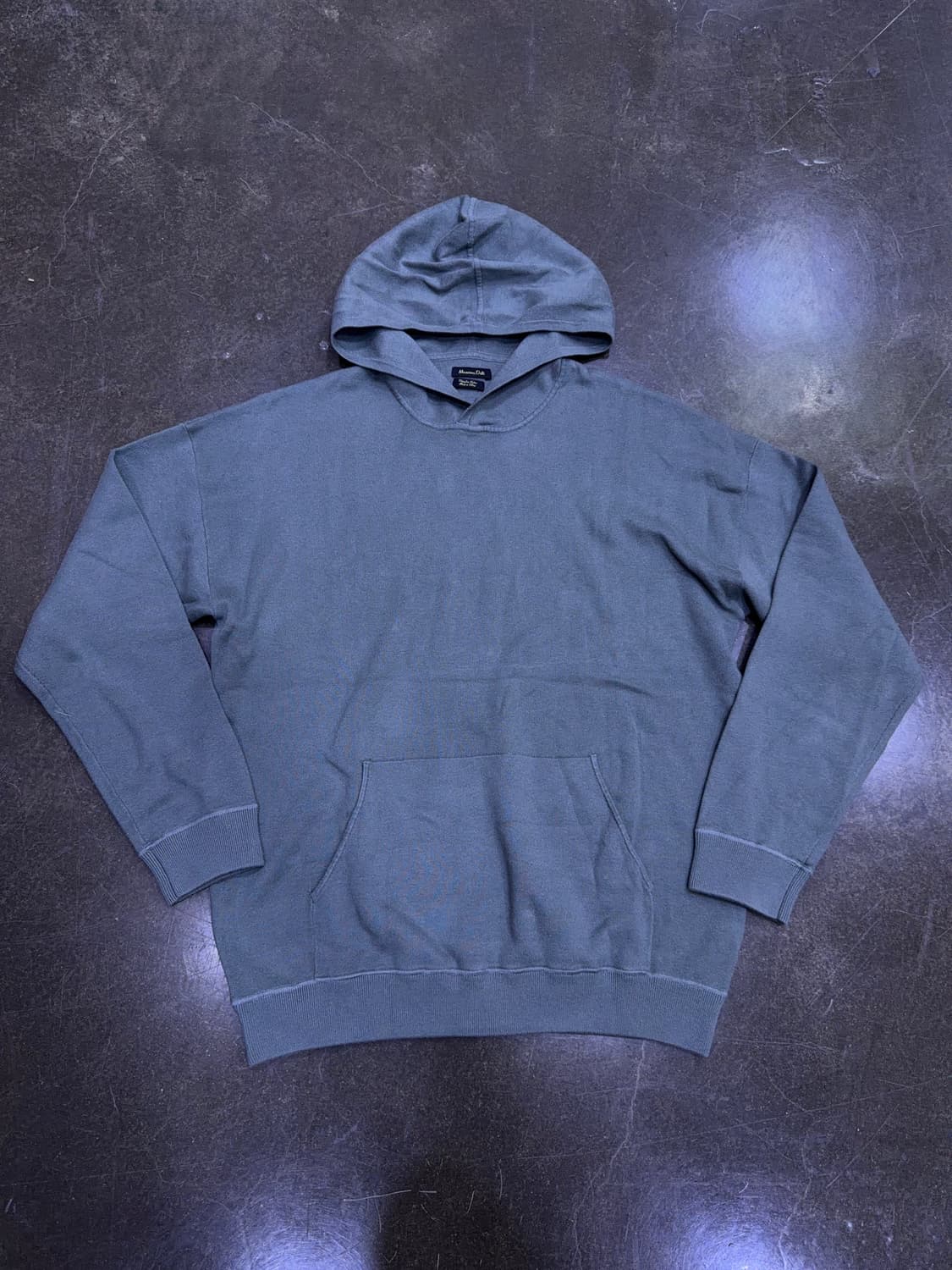 마시모두띠 니트 스웨터 후디 후드티 라이트 카키 L 상품이미지1