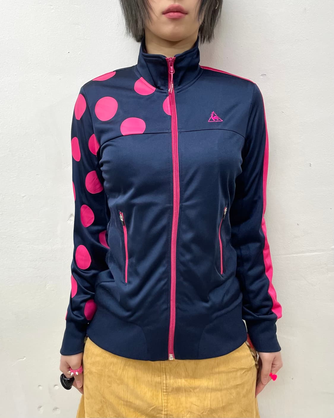  Le Coq Sportif Pink Dot Track Top 상품이미지2