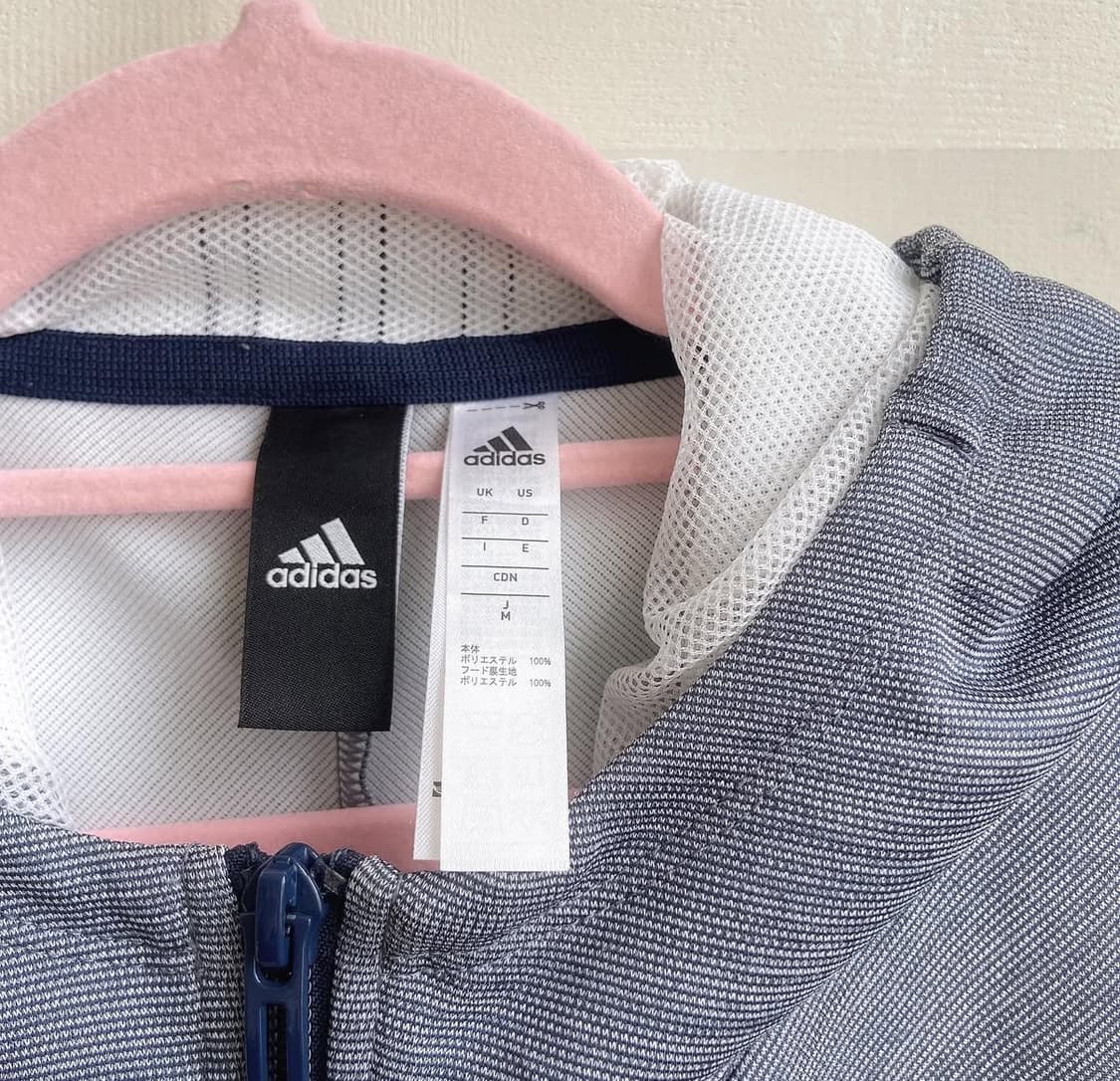 아디다스 네이비 후드 져지 상품이미지5