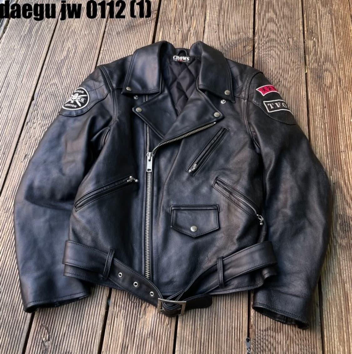 Crows 가죽자켓 상품이미지1