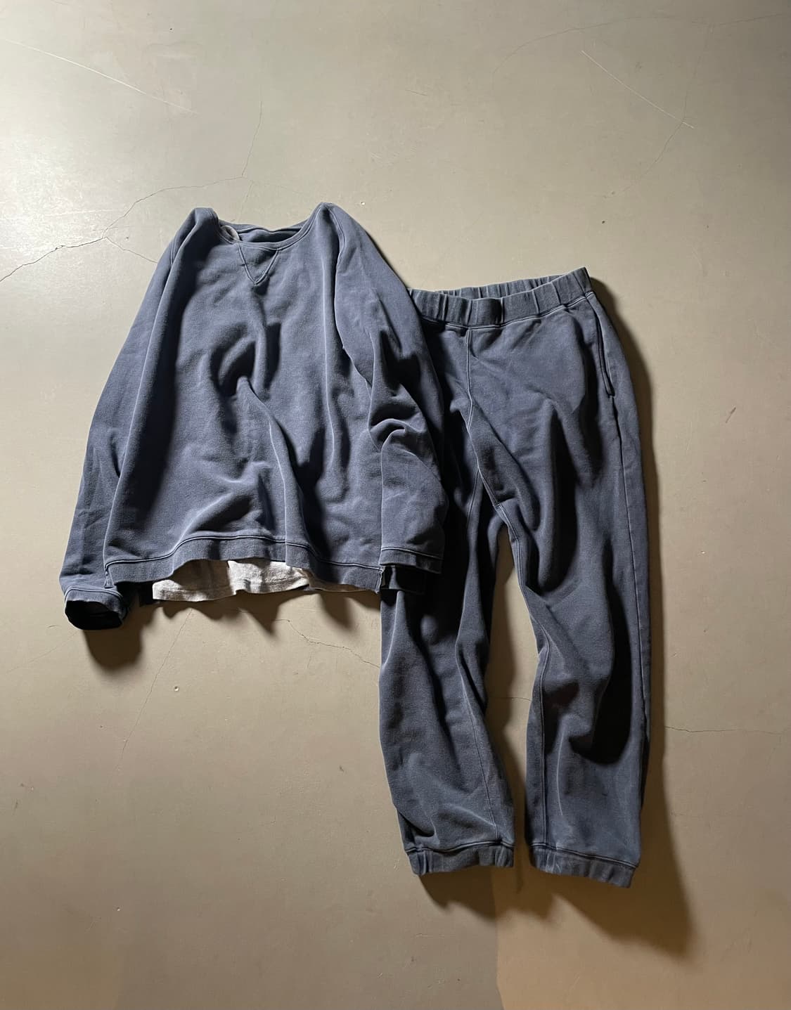 H•d ** 빈티지 워싱 트레이닝  셋업 상품이미지1