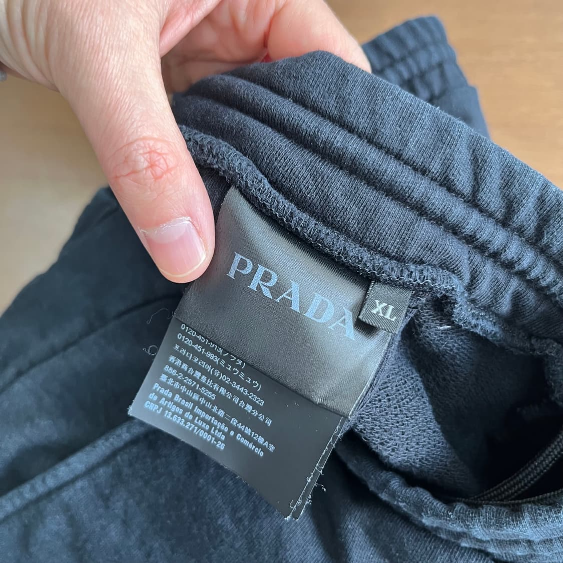 프라다 스웻 쇼츠 XL 상품이미지5