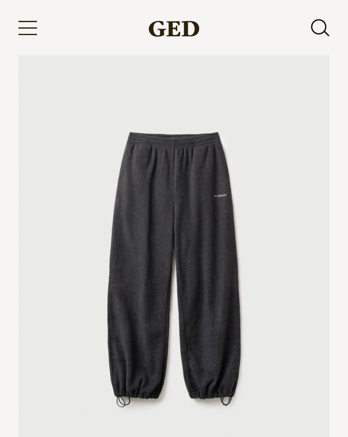 게드 ged 팬츠 상품이미지1