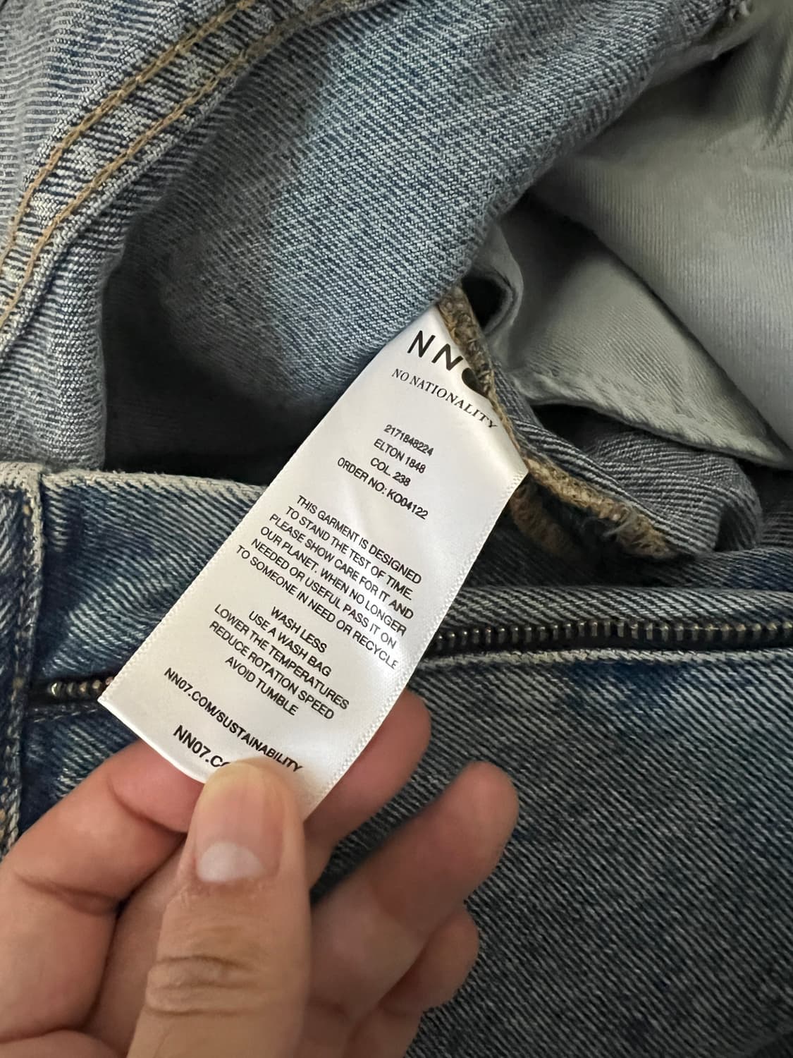 NN07 elton 데님 29/32 상품이미지2