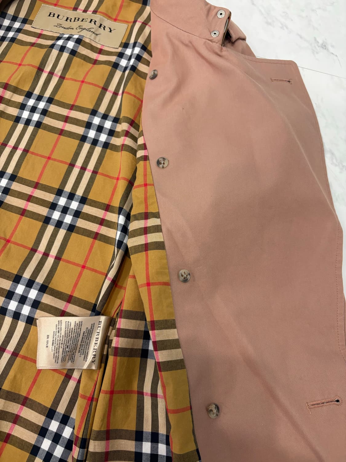 burberry vintage aldeby trench coat 상품이미지9