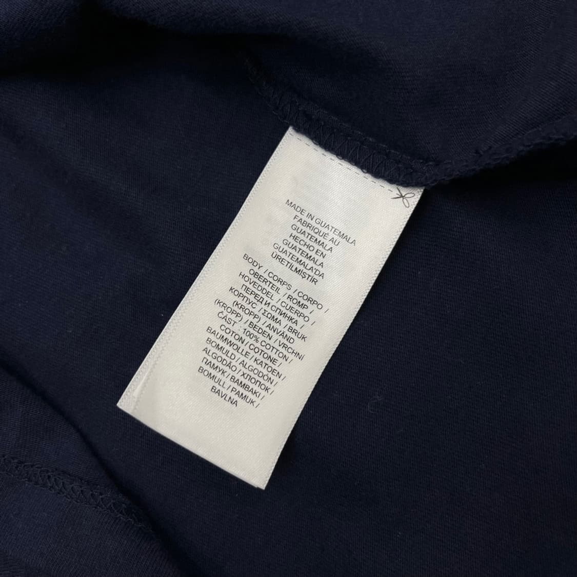 폴로 랄프로렌 곰돌이 프린팅 네이비 후드 M 상품이미지6