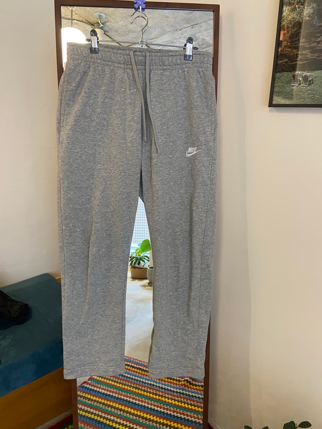 나이키 회색 트레이닝 바지 상품이미지2