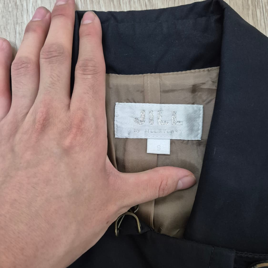 질스튜어트 뉴욕 여성 더블 트렌치코트 상품이미지4