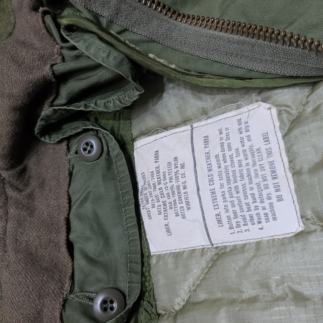 M65 피쉬테일 개파카[M~L] 상품이미지5