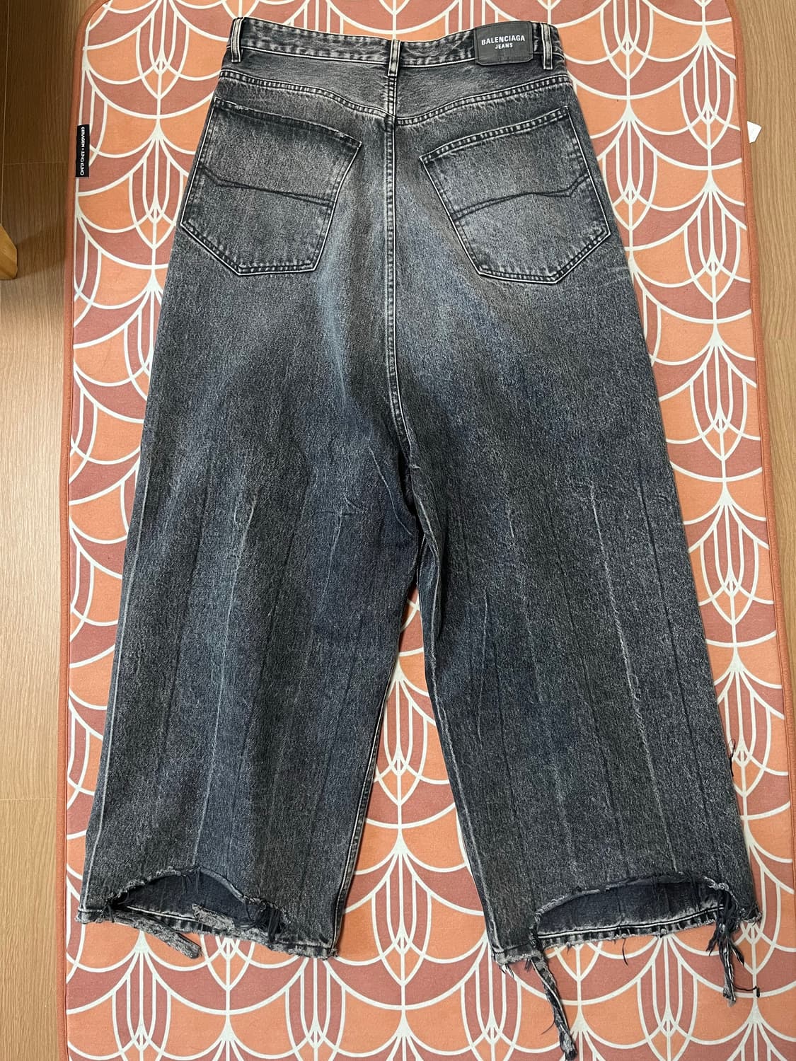 [28] 발렌시아가 로우 크로치 흑청 상품이미지4