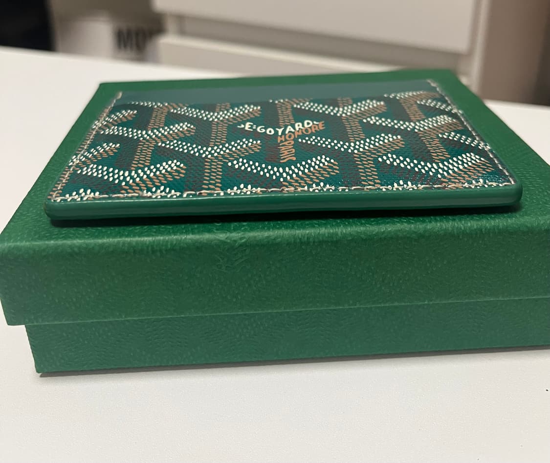 고야드 카드지갑(그린) 상품이미지5