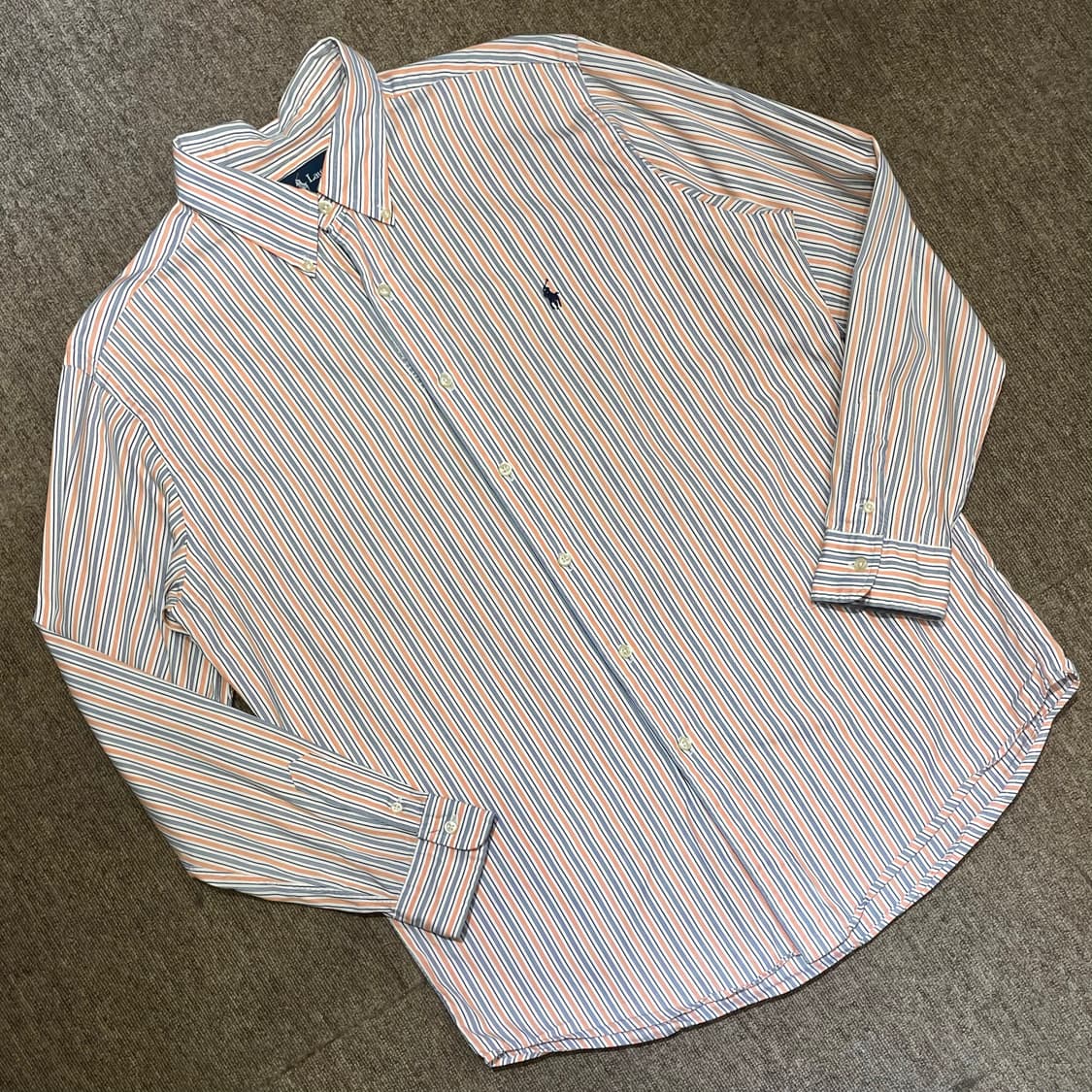 POLO 폴로 랄프로렌 스트라이프 셔츠 커스텀핏  상품이미지1