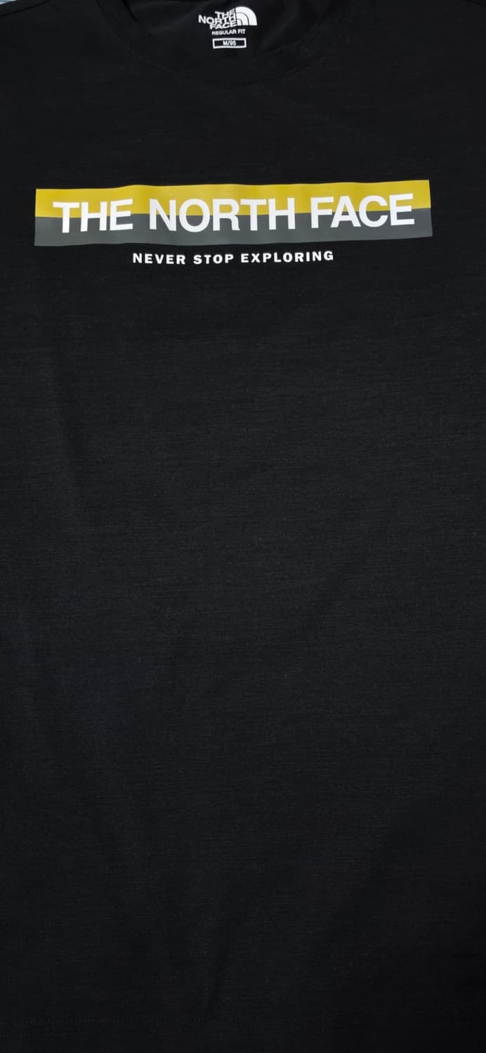 노스페이스 블랙 반팔티 Never Stop Exploring 95 상품이미지5