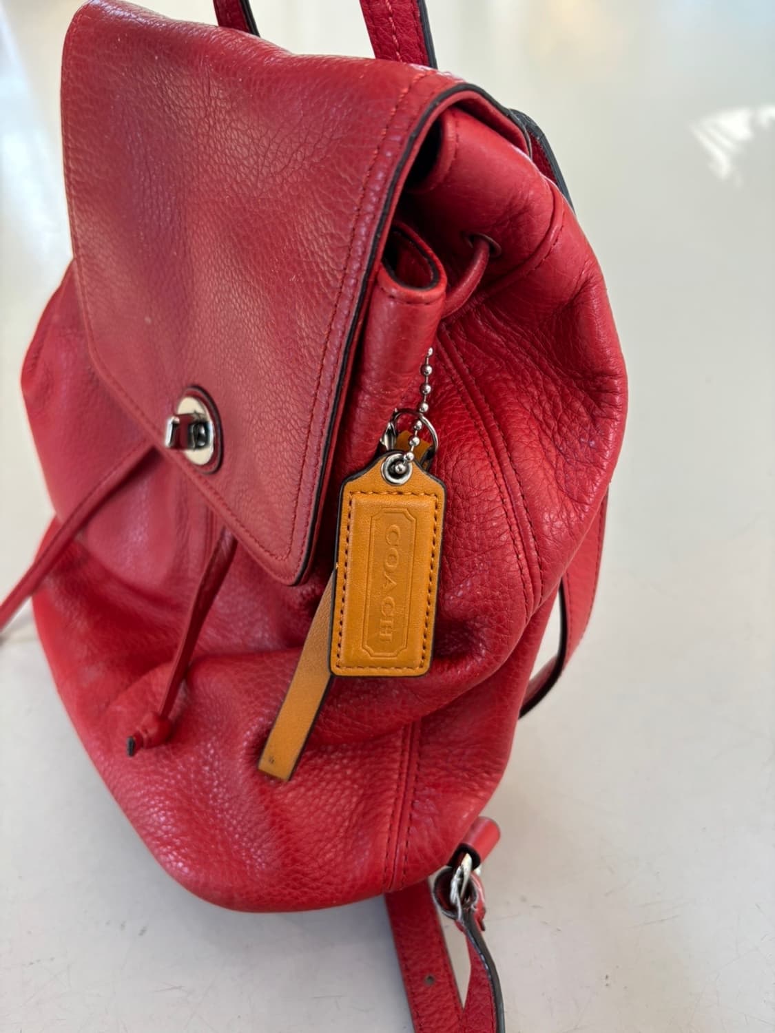 Coach Leather Backpack 상품이미지6