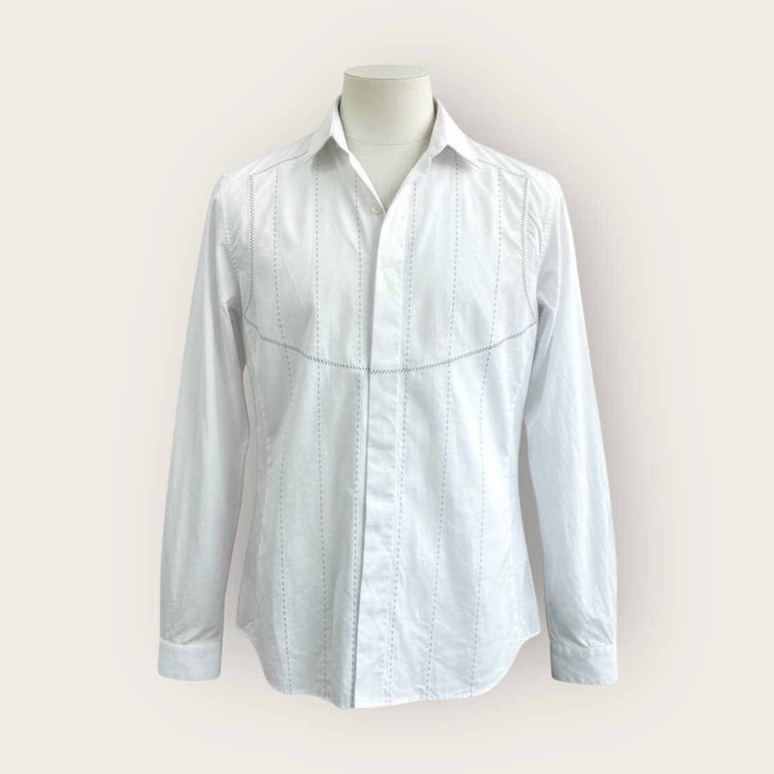 37/ 디올 옴므 자수 디테일 셔츠 상품이미지1