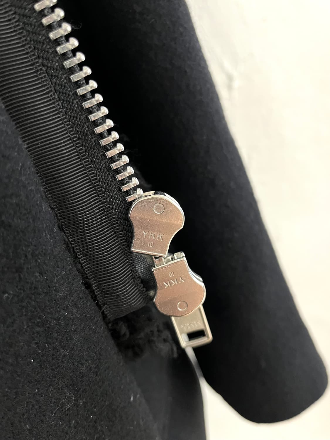 사카이 2013FW 런웨이 퍼울 캐시미어 코트 상품이미지7