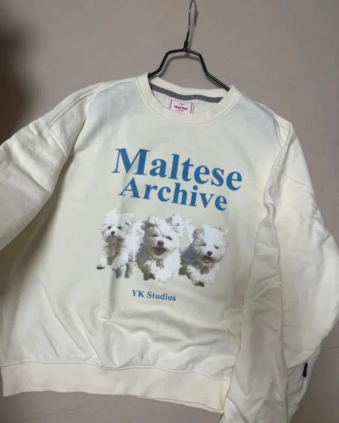 말티즈아카이브 맨투맨 상품이미지2